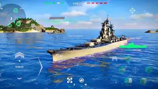 Gunner ship YAMATO AEGIS in action : Modern Warships