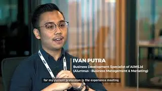 CeritaBINUSIAN Episode 12 - Ivan Putra: A Key to Compete in a Multinational Company