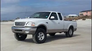 2 Wheel Drive F150 Driving on the Beach