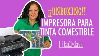 ¡¡Unboxing Impresora para Tinta Comestible!! 🖨😱