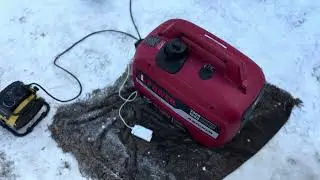 Обзор инверторный бензиновый генератор A-iPower A2000IS с ручным запуском, 2 кВт, 230В