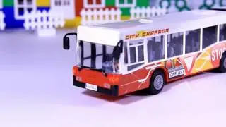 Unboxing City express bus Dickie Toys VIDEO FOR CHILDREN