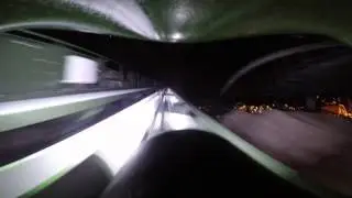 Helix - on-ride at night (POV)