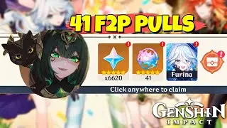 NEW! HOW TO GET 41 FREE PULLS & 6620 FREE PRIMOGEMS FOR NEFER & FURINA, VERSION 6.1 | Genshin Impact
