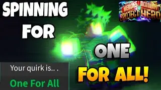 Roblox Project Hero: SPINNING UNTIL I GET ONE FOR ALL!