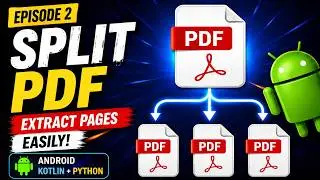 🚀 Build a Professional PDF Toolkit App | Episode 2: Split PDF