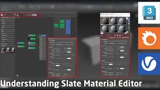 Tutorial How to Use 3Ds Max Slate Material Editor