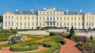 Рундальский дворец экскурсия . Домик в деревне 17-18 век#мебель #стариннаямебель#рундале