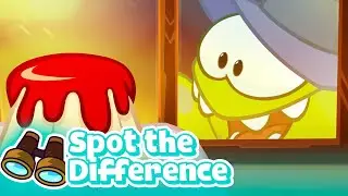 Spot the difference with Om Nom's help 🍎