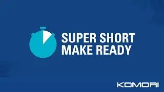 Komori's Super Short Make Ready Teaser