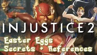 Injustice 2 Easter Eggs, Quote References, Stage References and Secrets