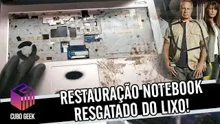 RESTAURAÇÃO NOTEBOOK POSITIVO RESGATADO DO LIXO - Herbert Santana