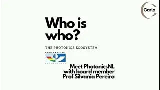 PhotonicsNL - The photonics ecosystem - CARLA Hub