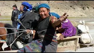 TIBET, Route  Shegar Zanghmu