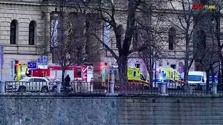 At least 14 people are dead after a mass shooting at a Prague university