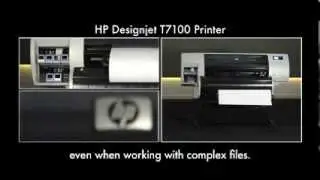HP Designjet T7100 Productivity Video