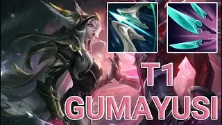 T1 Gumayusi Xayah ADC VS Jinx | KR Challenger Patch 13.8