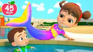 Little Mermaid Girl Song🧜‍♂️ +More Songs For Kids | Newborn Nursery Rhymes