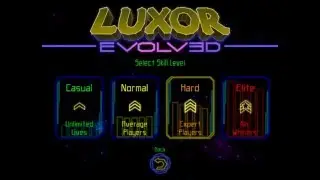 Luxor Evolved full walkthrough (полное прохождение)