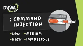 DVWA - Command Injection ( Low, Medium, High, Impossible )