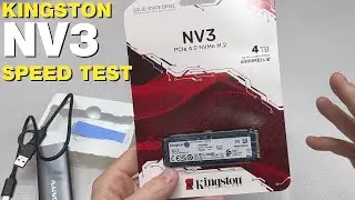 Kingston NV3 PCIe 4.0 NVME M.2 Review - Best High Speed NVME Drive?