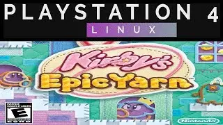 Kirby's Epic Yarn on PS4 FAT 5.05 | Manjaro Linux v2 | OpenGL + Dolphin 5.0
