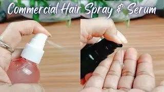 Silky, Frizz-Free Hair | DIY Argan Oil Hair Serum & Spray | Commercial Formulation