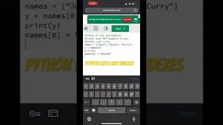 Arrays in Python: Lists and Indexes 