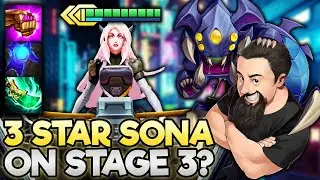 3 Star Sona - The Earliest Sona 3 Ever?! | TFT Glitched Out | Teamfight Tactics