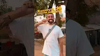 A escova de dente indiana é um pedaço de pau! 😳 #india #indiano #brasileirospelomundo