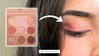 Stunning Pink Eyeshadow Look Tutorial!✨💗 - Colourpop By The Rosé Eyeshadow Palette