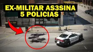 Policías son EMBOSCAD0S y AS3SlN4D0S por un EX SOLDADO de la Guerra de Afganistán