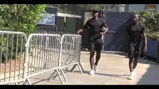 Romelu Lukaku & Pogba Arrives At Manchester United Training Session   Manchester United Tour 2017