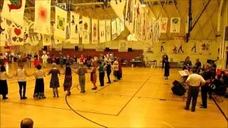 Lee Otterholdt teaching Armenian Candle Dance