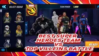 Best Heroes vs Top Villeins | marvel strike force | android games