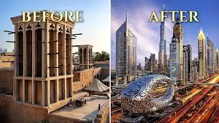 DUBAI: Before and After | The World's MOST Futuristic City
