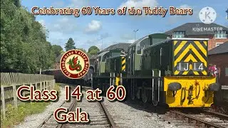 Ecclesbourne Valley Railway - Class 14 at 60 Gala (28/07/24)