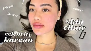 Korean celebrity skin clinic 🇰🇷 Full experience with fillers, lasers + skin botox & skincare routine