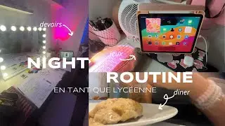 MY NIGHT ROUTINE