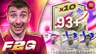 I Opened 10x 93+ FUTTIES Icon Picks On The RTG!