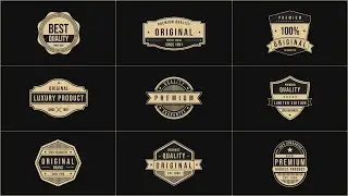 Badge and Vintage Titles