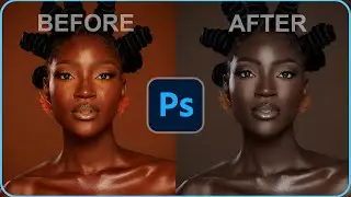 How to Skin Retouch Using Photoshop - Beauty photo retouching