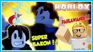 SUPER BAKON LAWAN PAPA GUESTY!! ROBLOX BANG CUPU