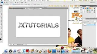 How to create metallic shattering text in Photoshop