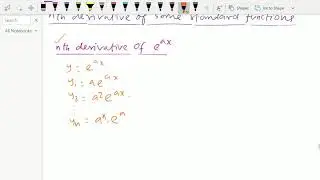 Differentiation : - ( nth derivative of some standard functions ) - 83.