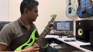 Boshe achi eka guitar solo cover. Warfaze boshe achi solo