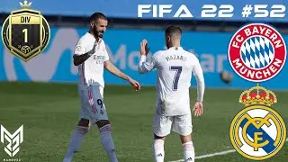 FIFA 22 Online Seasons #52 - Road To Division 1 - RMA vs BAY PS5! Full Game!