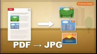 How to Convert PDF to JPG in 1 Minute — Free, No Software Needed (Phone, Windows & Mac)