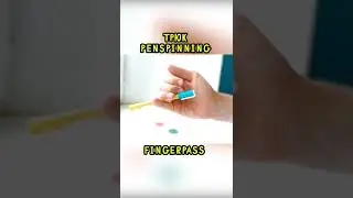 Penspinning Трюк С Ручкой FINGERPASS