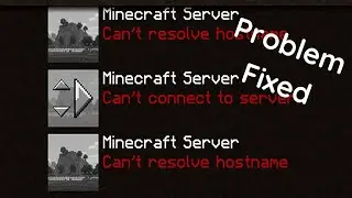 Can't Resolve Hostname problem fixed(Not Clickbait)